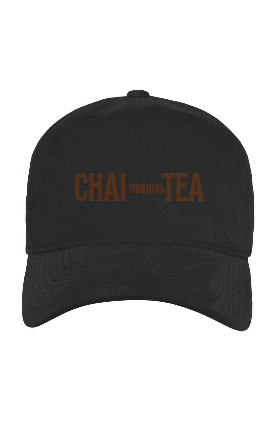 Chai Tea Brushed Twill Cap